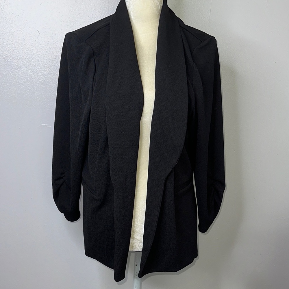 Maurices Black Open-Front Blazer